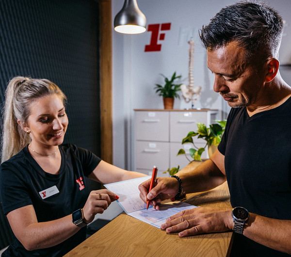 Physiotherapie bei Fitness First