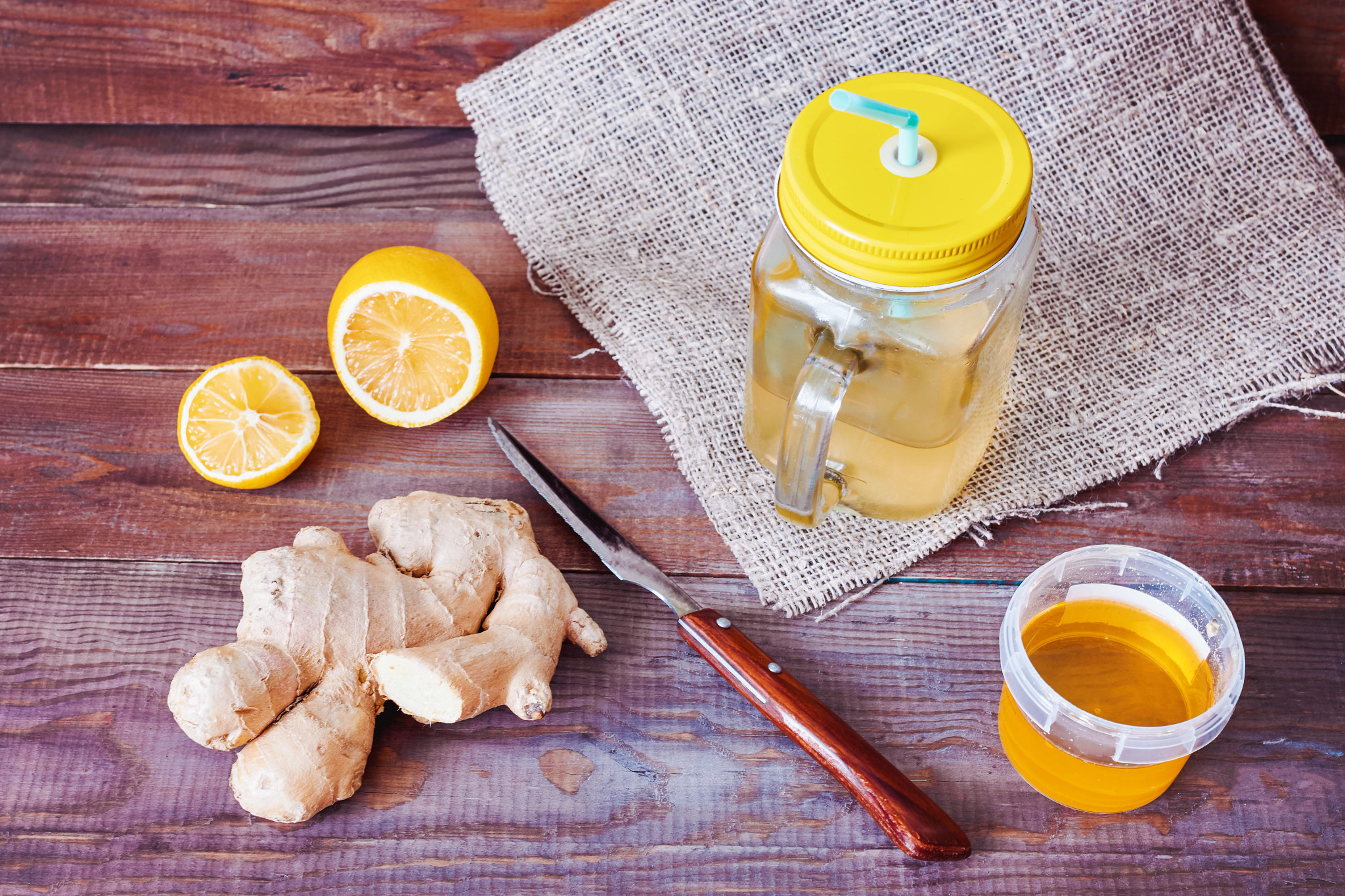 Switchel mit Apfelessig