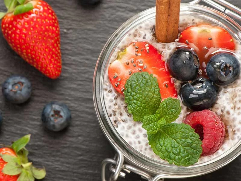 Overnight Oats in der Massephase