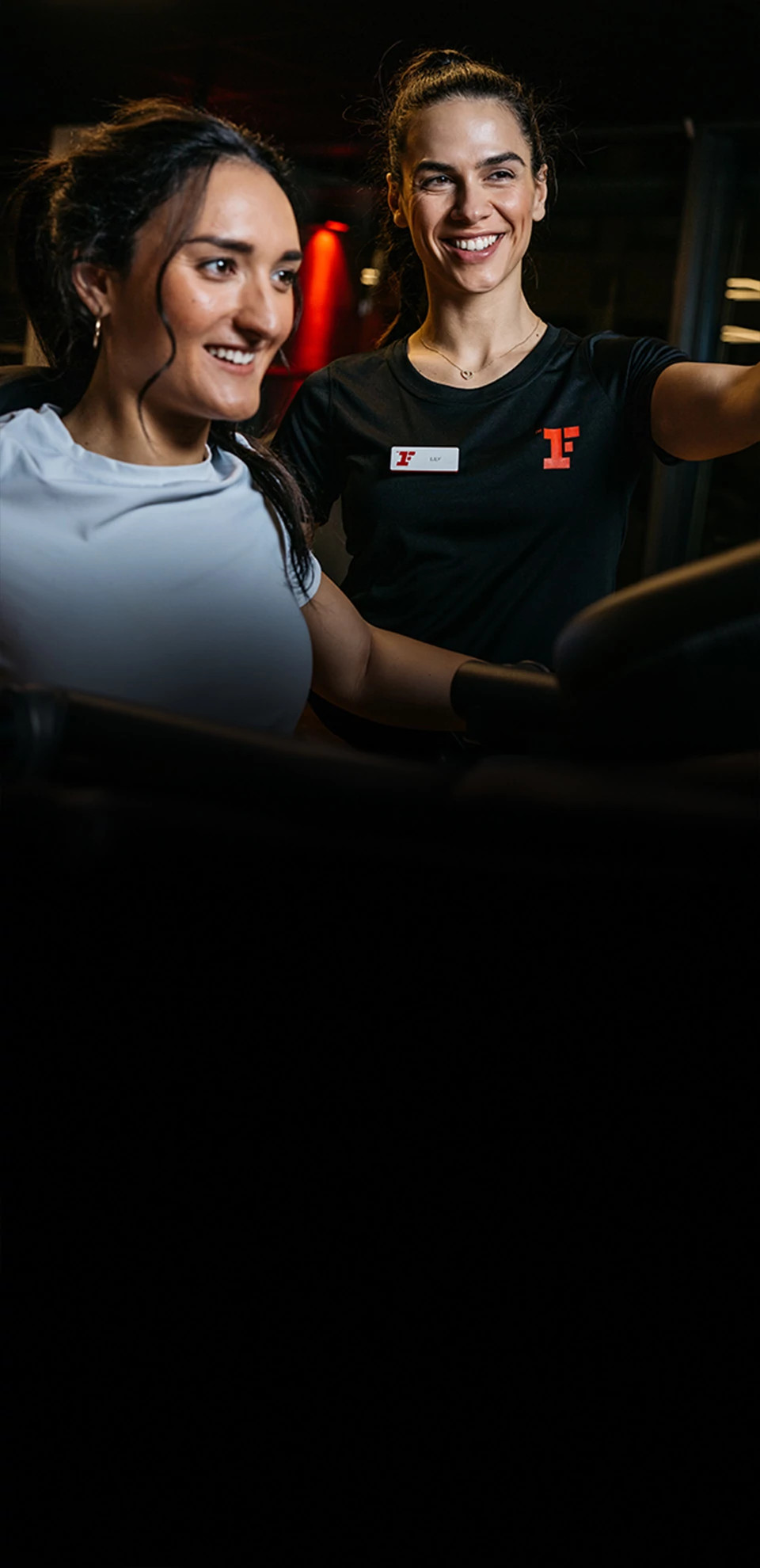 Fitnesstrainerin bei Fitness First
