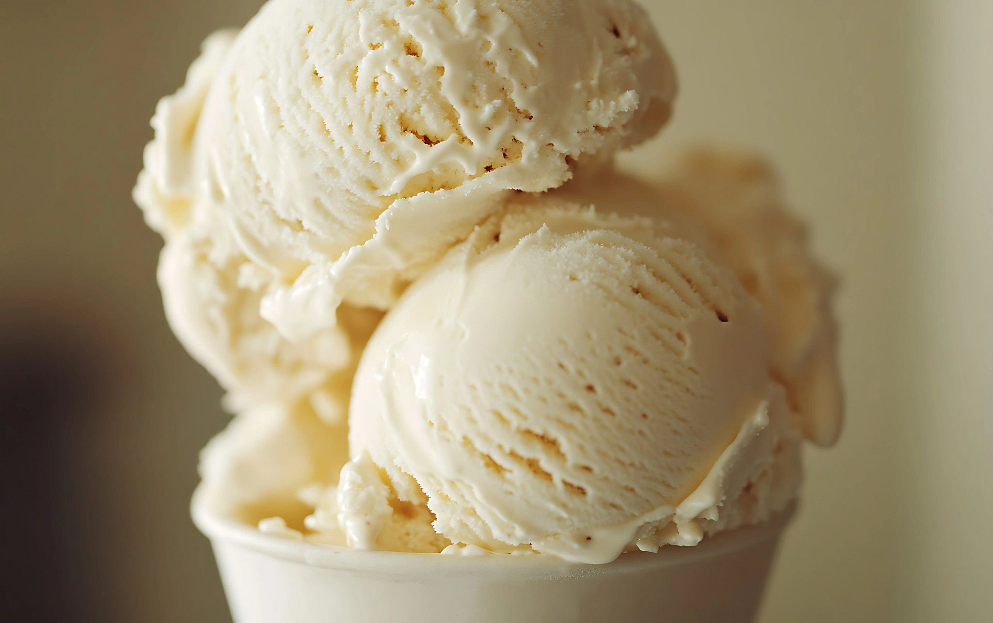 Protein-Nicecream mit Vanille