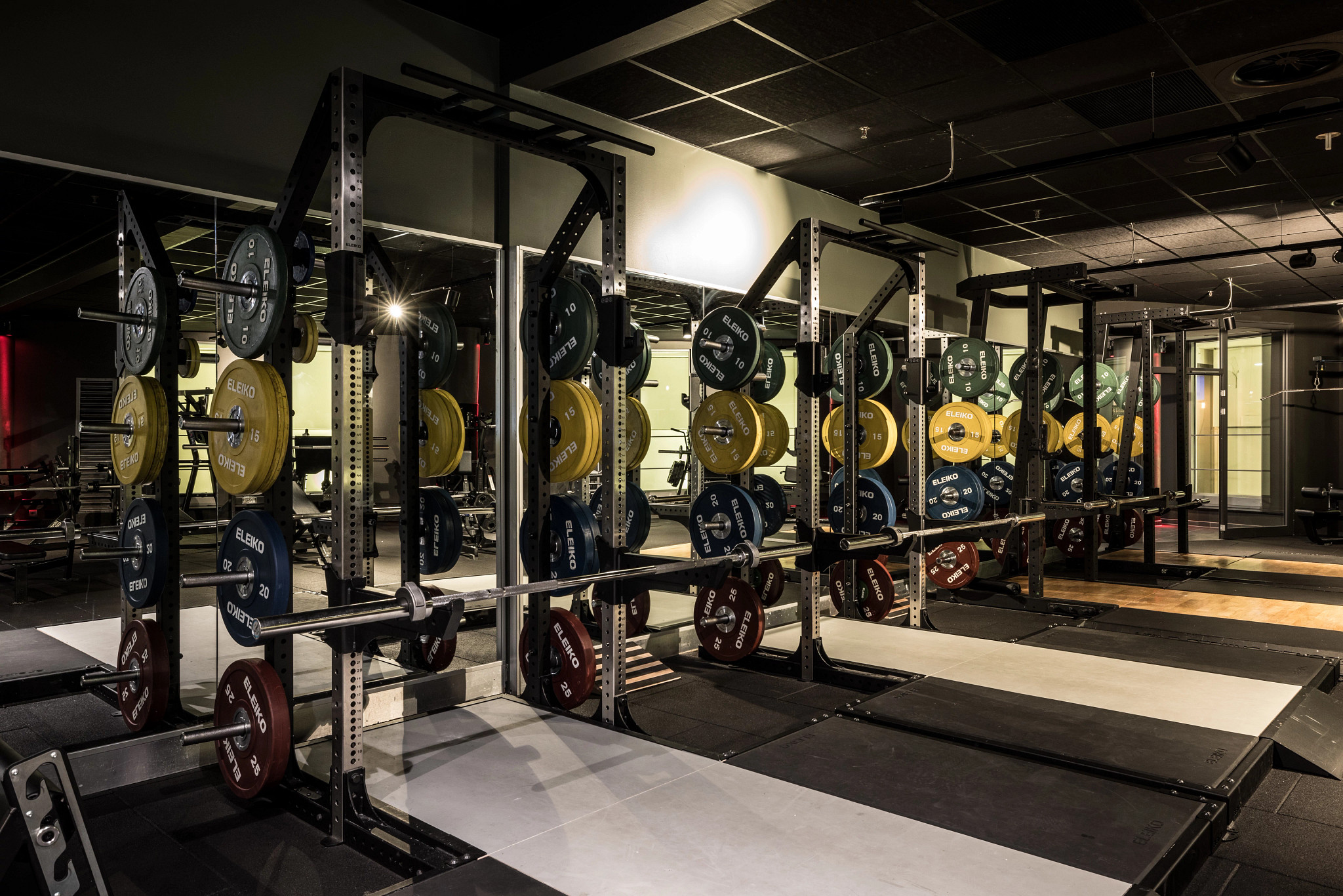Powerracks in Fitness First Club