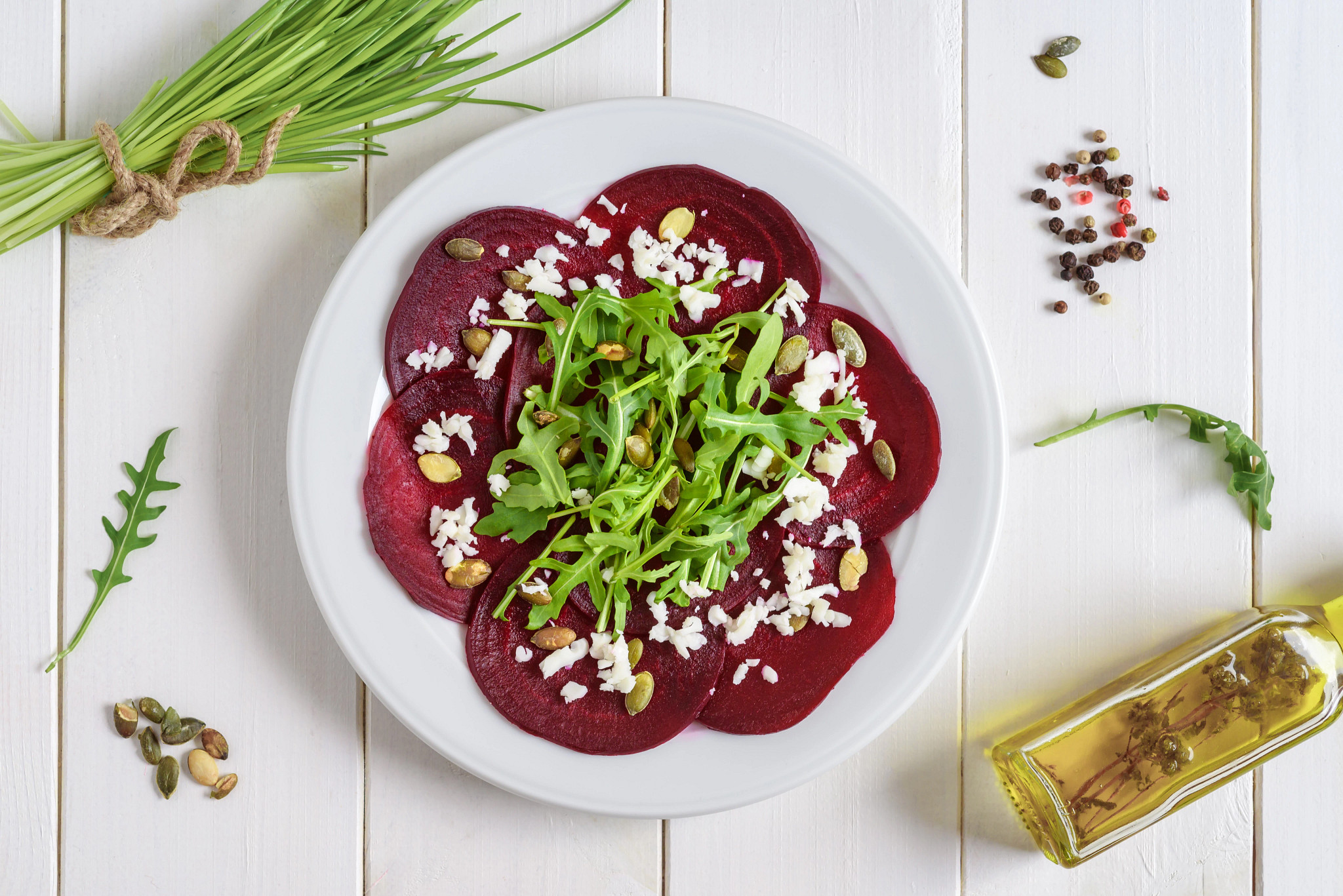 Edles Rote-Bete-Carpaccio